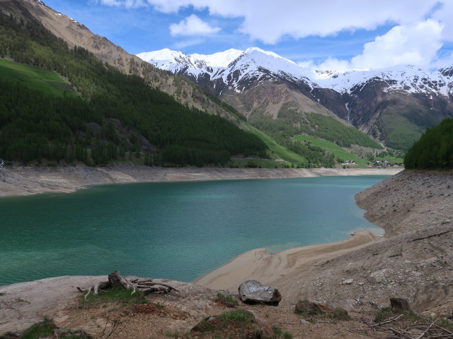 Vernagt-Stausee, 1.689 m (26. Mai)