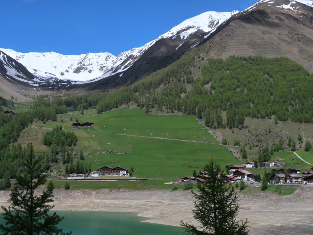 Vernagt-Stausee, 1.689 m (26. Mai)