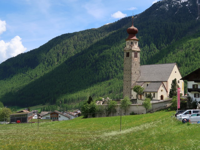 Wallfahrtskirche Unser Frau in Schnals, 1.508 m (26. Mai)