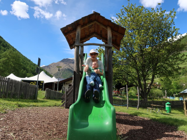 Sabine und Nils in Unser Frau in Schnals (26. Mai)