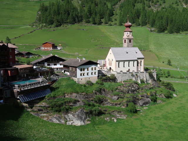 Unser Frau in Schnals, 1.508 m (26. Mai)