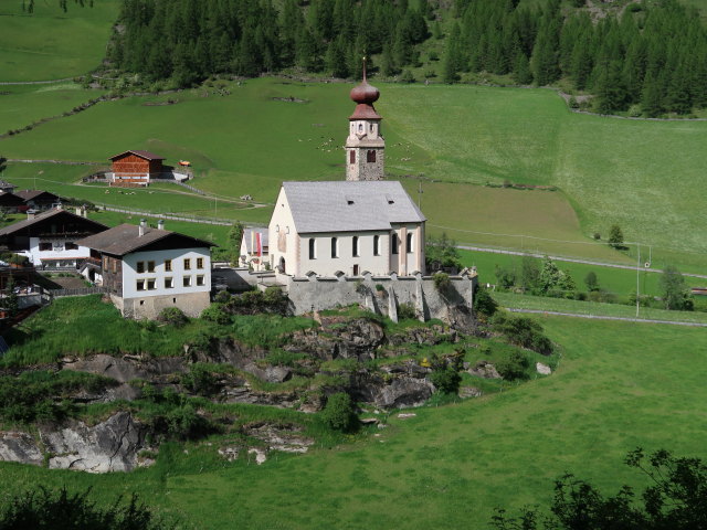 Unser Frau in Schnals, 1.508 m (26. Mai)