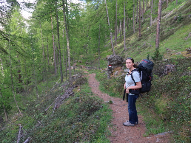 Sabine zwischen Mastaunbach und Lafetzbach (26. Mai)