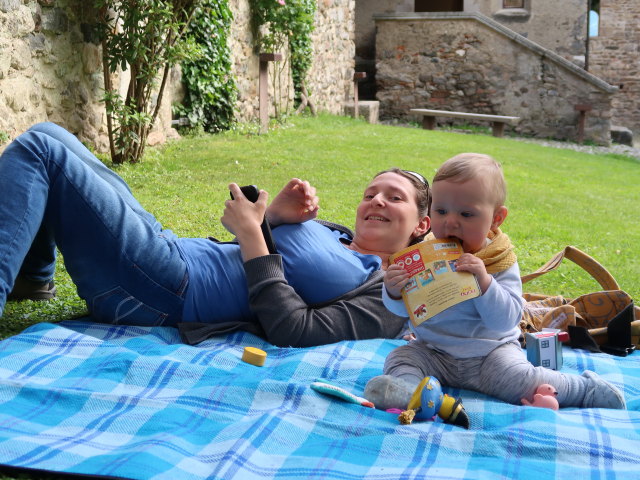 Sabine und Nils im Schloss Tirol (28. Mai)