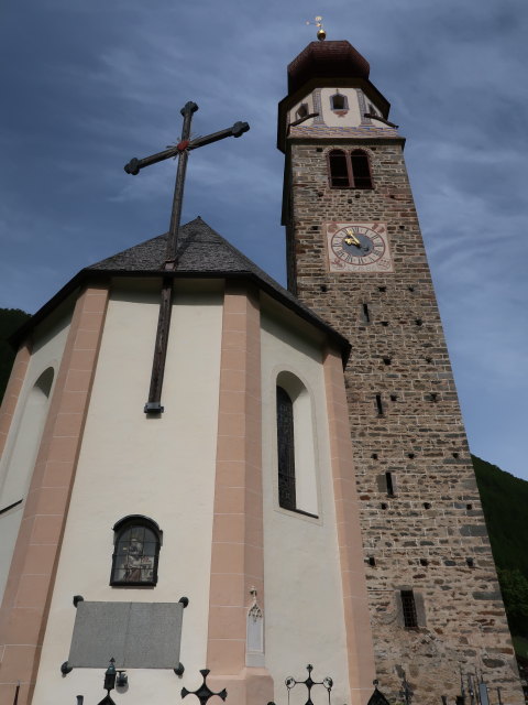 Wallfahrtskirche Unser Frau in Schnals, 1.508 m (29. Mai)