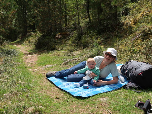 Nils und Sabine in Gerstgras (26. Mai)