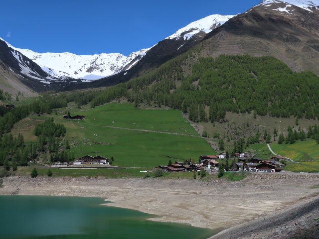 Vernagt-Stausee, 1.689 m (26. Mai)