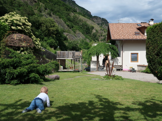 Nils im Brunnerhof in Staben (27. Mai)