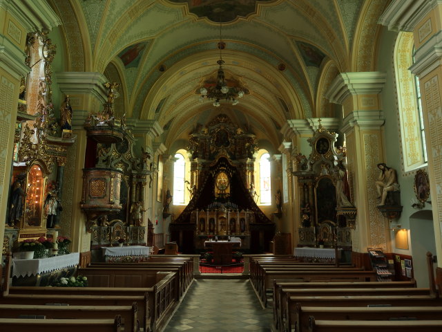 Wallfahrtskirche Unser Frau in Schnals, 1.508 m (29. Mai)