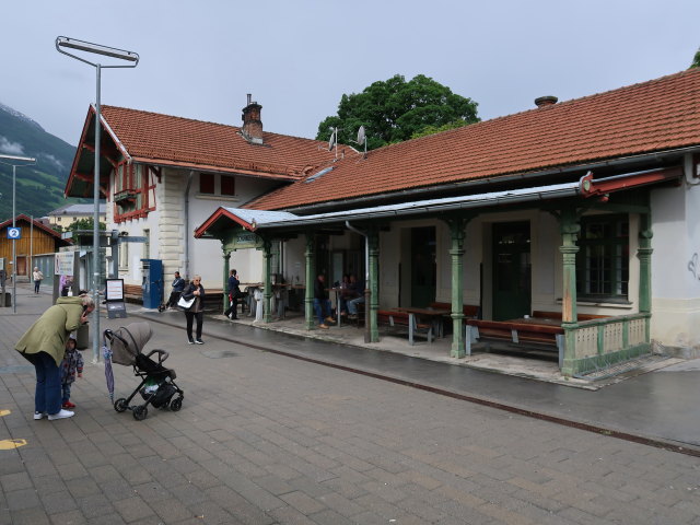 Bahnhof Schlanders, 744 m (30. Mai)