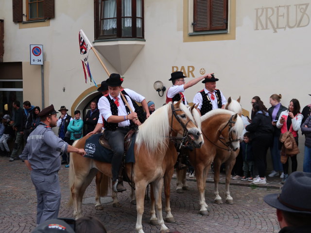 Haflingerfestival in Schluderns, 921 m (1. Juni)