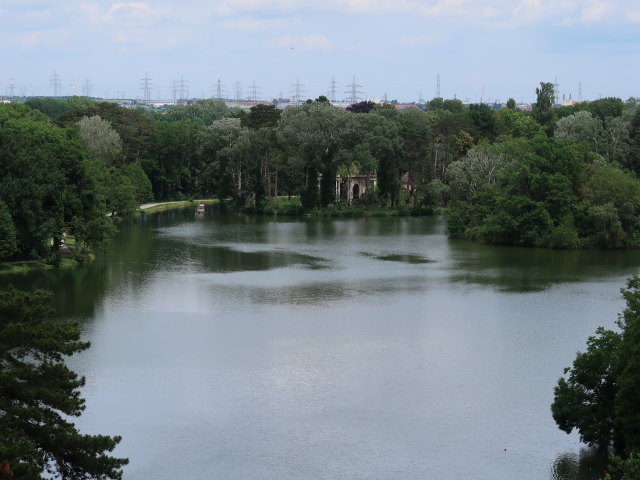 Schlossteich von der Franzensburg aus