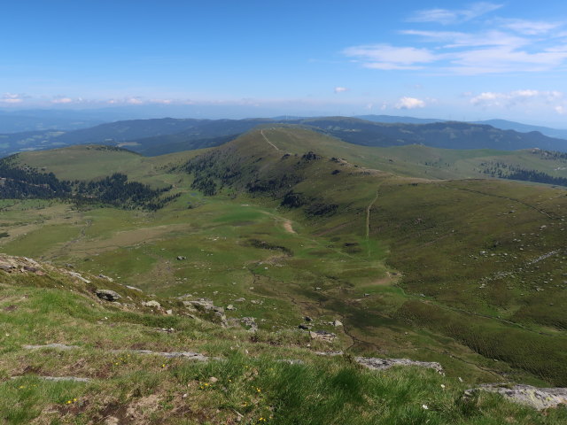 Großes Kar vom Großen Speikkogel aus (15. Juni)