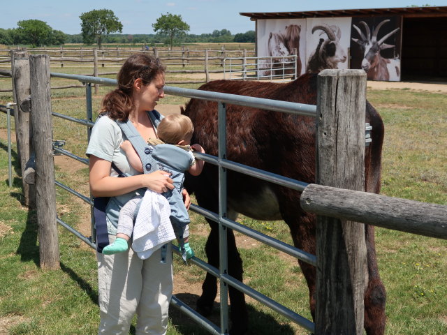 Sabine und Nils in der Tierwelt