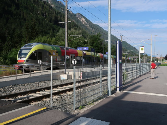 Bahnhof Thal, 812 m (29. Juni)