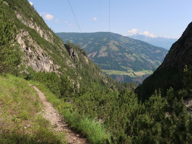 Kühbodental zwischen Daprakreuz und Kofelbach (29. Juni)