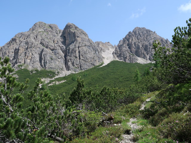 Kühbodental zwischen Albrechthütte und Kühbodentörl (29. Juni)