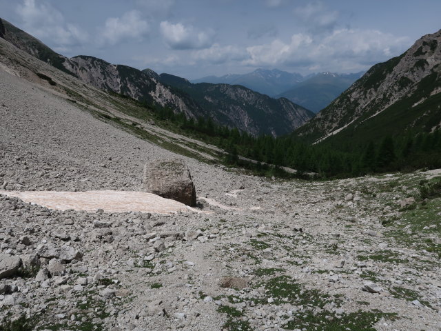 Kühbodental zwischen Albrechthütte und Kühbodentörl (29. Juni)