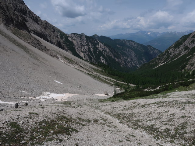 Kühbodental zwischen Albrechthütte und Kühbodentörl (29. Juni)