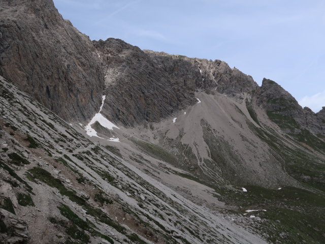 zwischen Kühbodentörl und Spitzkofel-Klettersteig (29. Juni)