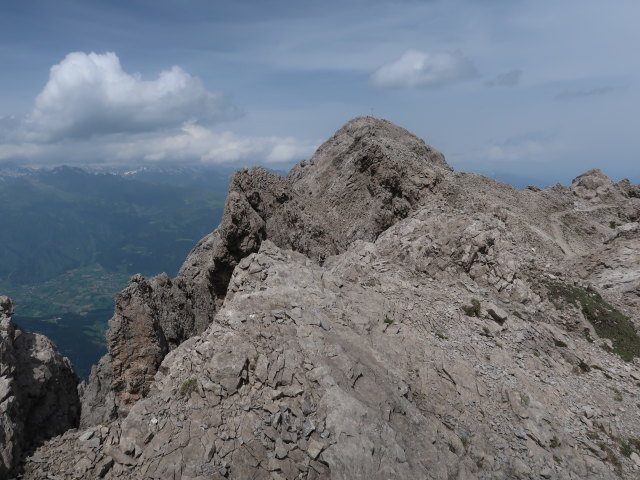 Spitzkofel-Klettersteig: zwischen Linderhütte und Spitzkofel (29. Juni)