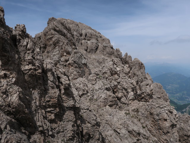 Spitzkofel-Klettersteig: zwischen Linderhütte und Spitzkofel (29. Juni)