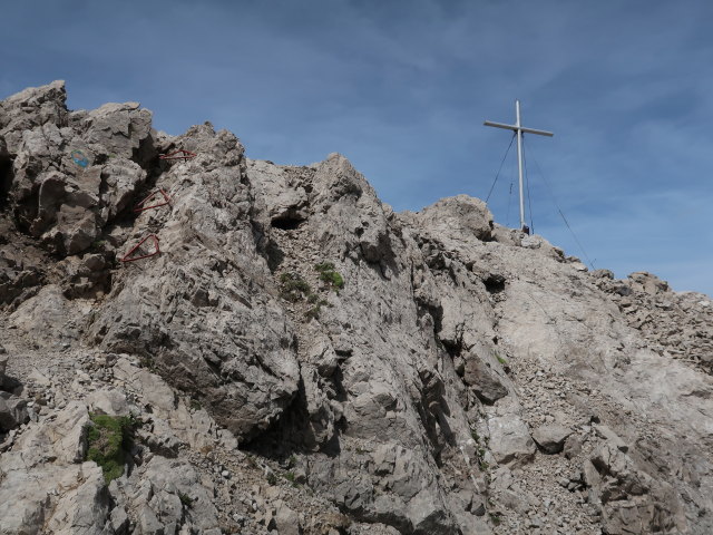 Spitzkofel-Klettersteig: zwischen Linderhütte und Spitzkofel (29. Juni)