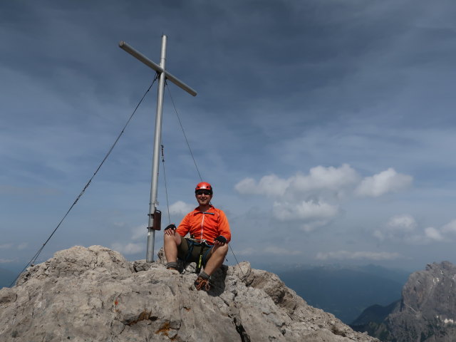 Ich am Spitzkofel, 2.717 m (29. Juni)