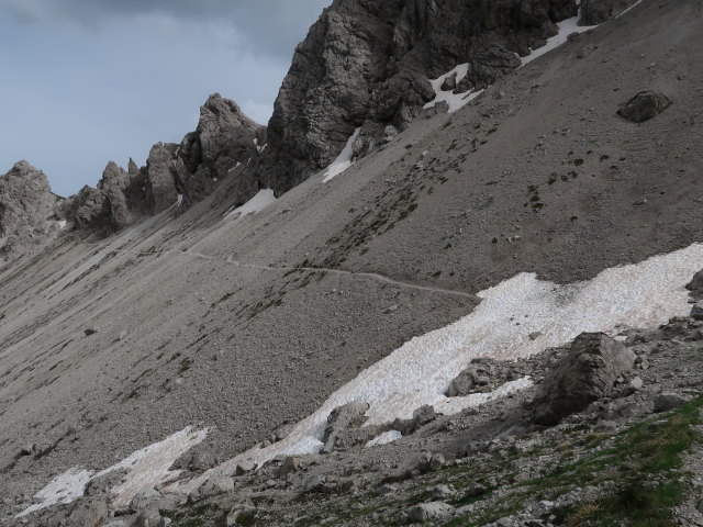 zwischen Spitzkofel-Klettersteig und Hallebachtörl (29. Juni)