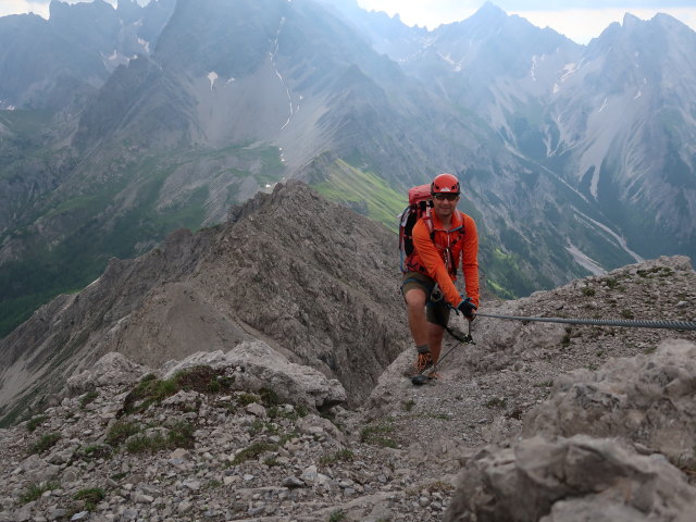 Allmaier-Toni-Klettersteig: Ich (30. Juni)