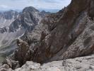 Spitzkofel-Klettersteig: zwischen Einstieg und Linderhütte (29. Juni)