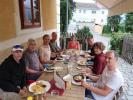 Arian, Josef, ich, Frank, Sonja, Andreas, Victoria und Werner