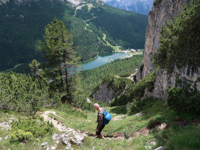 Frank zwischen Monte Popéna Basso und Lago di Misurina