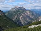 Dürrenstein vom Monte Popéna Basso aus