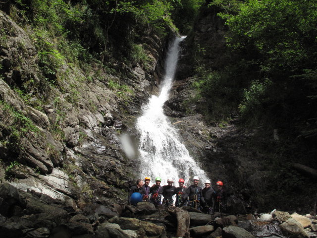 Arian, ich, Andreas, Victoria, Werner, Frank, Josef und Sonja