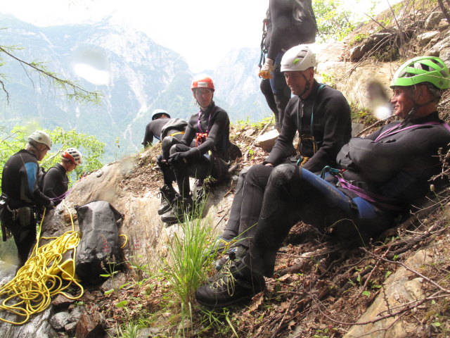 Josef, Victoria, Arian, Sonja, Werner, Frank und Andreas