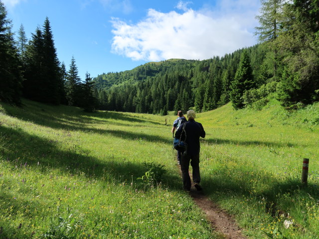 Andreas und Werner beim Lago dell' Orso