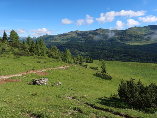 von der Forcella Pian della Biscia Richtung Norden