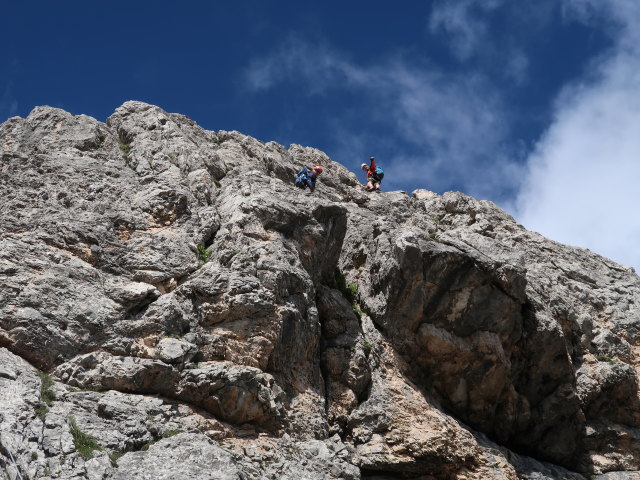 Ferrata Campanile Colesei: Werner und Frank