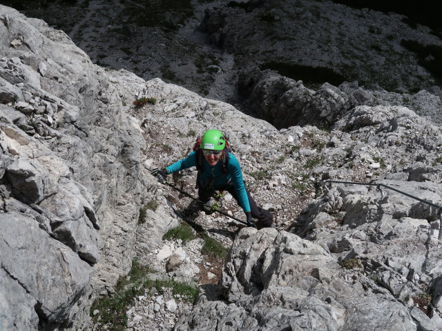 Ferrata Campanile Colesei: Sonja