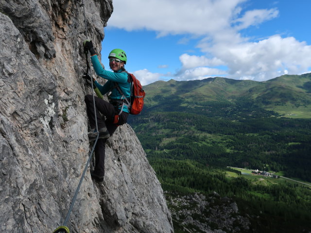 Ferrata Campanile Colesei: Sonja