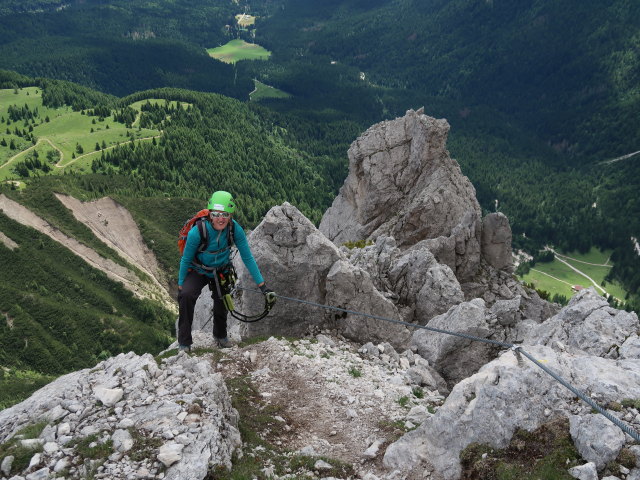 Ferrata Campanile Colesei: Sonja