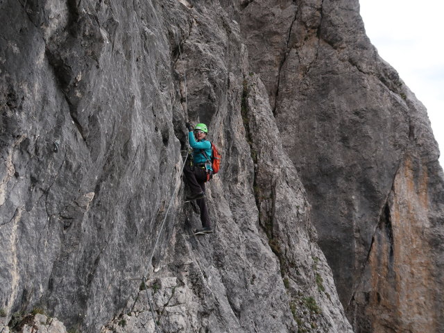 Ferrata Campanile Colesei: Sonja