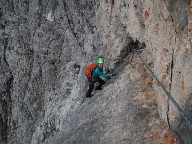 Ferrata Campanile Colesei: Andreas, Josef und Sonja