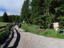 Josef, Sonja, Werner und Frank zwischen Kreuzbergpass und Lago dell' Orso