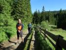 Frank und Andreas zwischen Kreuzbergpass und Lago dell' Orso