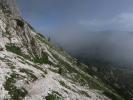 Andreas, Sonja und Werner zwischen Forcella Pian della Biscia und Ferrata Campanile Colesei