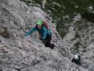 Ferrata Campanile Colesei: Sonja und Andreas