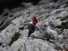 Ferrata Campanile Colesei: Andreas und Josef