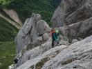 Ferrata Campanile Colesei: Andreas und Sonja